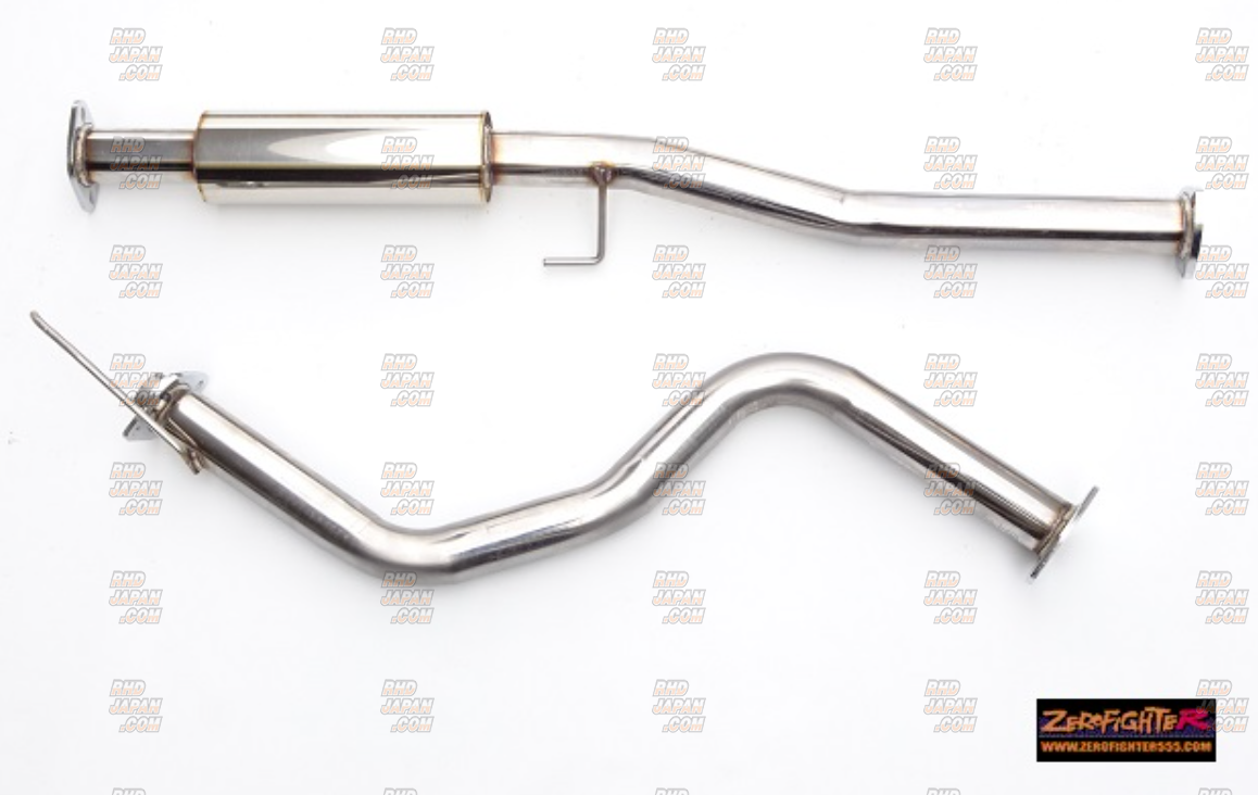 Zero Fighter Auto Custom Center Pipe Type-B - Civic Type-R EK9